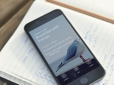 River - Event admin app clean dashboard event interface light line onepage product ui ux