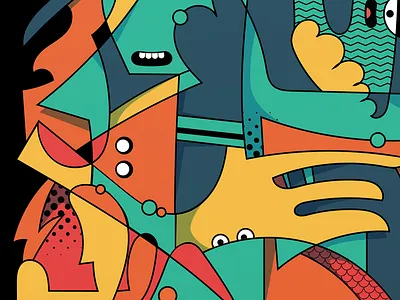 abstract design stuff abstract art artwork character design creatures monsters painting