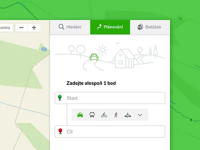 New trip planner bike bus car foot map maps planner start train travel trip