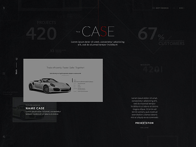 Rlashkevich ♦ Promo site ♦ Scrolling header-case desktop interactive interface motion promo site style trend ui user video web