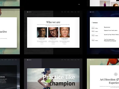 Caravita artist business conference corporate creative event marketing parallax restaurant scroll shop travel