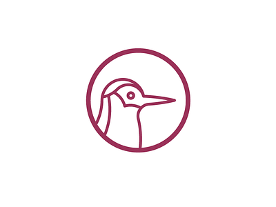 Apply Works Logo branding icon illustration logo woodpecker