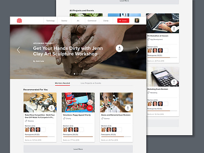 School Learning Platform website