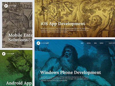 Services Header Images android background color development engraving ios services