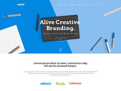 Macro - Multipurpose Creative Joomla Template creative joomla joomshaper macro multipurpose responsive template