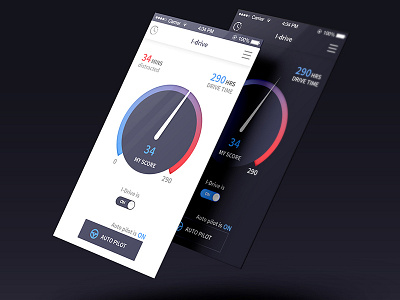 Idrive app design ui ux