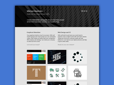 Portfolio Sketch 2 portfolio web webdesign