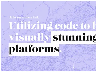 New Website Launch design typography website