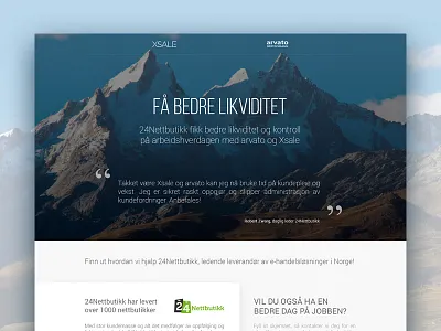 Landing page - Get better liquidity landing page layout site ui ux web webdesign website