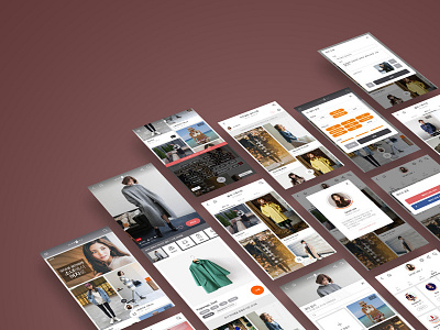 Showpick Mobile App android app fashion flat gui ios iphone k fashion mobile showpick ux