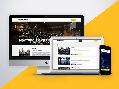 IVCF Responsive Showcase design interface iphone mobile responsive ui ux website