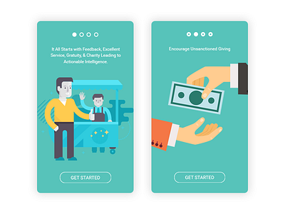 Android and iPhone app android app iphone mobile onboarding
