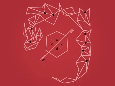 Wckd line art scorpion t shirt vector wckd