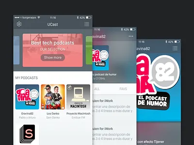 UCast – Podcasts app for iOS ios iphone podcast podcasting podcasts ucast