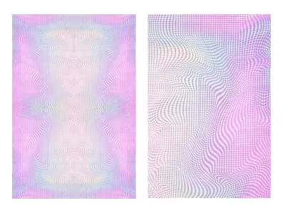 Melted Holographic art digital holographic kaleidoscope melted pastel photoshop screen texture