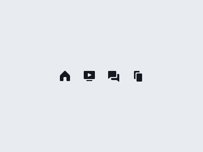 PokerEdge Nav Icons cards forum home icon responsive simple tab video