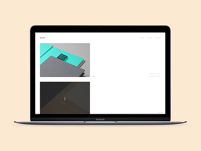 Neutral – Tumblr theme design minimal neutral simple theme themies tumblr ui web website wordpress