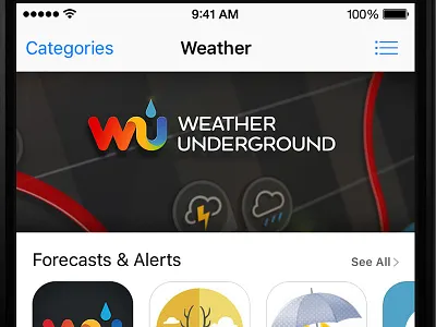 itunes featured marketing banner ae featured itunes weather underground