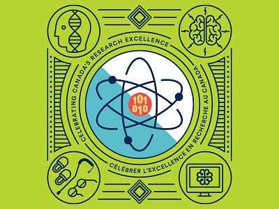 Innovators To Know Trading Cards pt.2 brain dna head imac linework montreal nuclear old age seniors