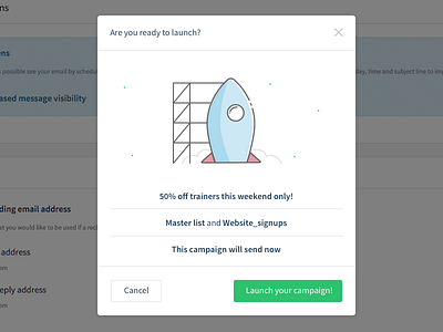 Campaign Scheduling Illustrations delight drag and drop editor email illustration marketing personality product
