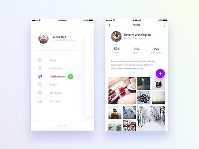 iOS Gui Kit - Vol 1 - Sneak Peek app creative design graphic gui ios iphone kit market ui user interface ux