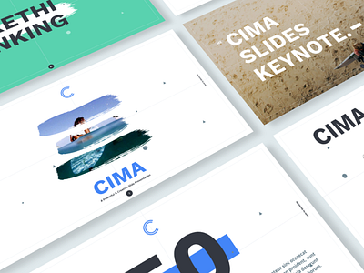 Cima Slides agency google keynote market me powerpoint presentation product slides ui ux