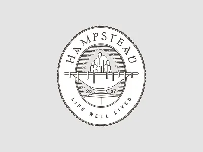 Hampstead Fountain Secondary Mark alabama community fountain home logo montgomery new water