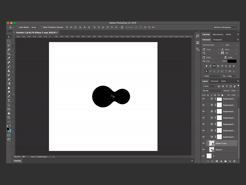 Photoshop Gooey Effect animated gif download freebie gooey how to photoshop psd tip