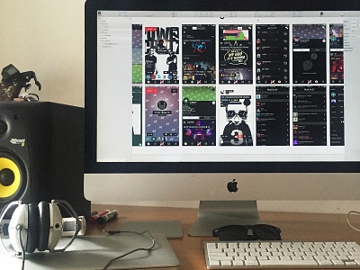 Crossfader 5.5 Home Stretch app audit crossfader desk flow music sketch ui ux workspace