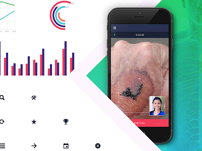 Concept Board branding clean concept board icons infographics mobile app pyramid vibrant web app