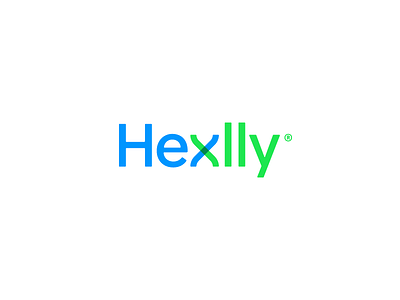 Hexlly branding design icon logo logotype wordmark