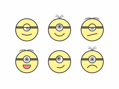 Minion Smileys bananna bob icons khuzema minion minions smile smiley stuart