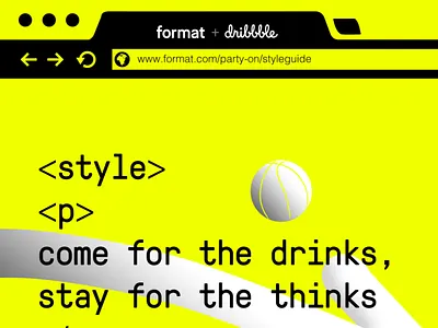 Dribbble Posters - Browzer branding design events