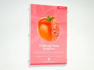 Healthy Eating Posters - Super Foods blueberry broccoli cafe poster food poster healthy eating healthy eating poster satsuma super food tomatoe