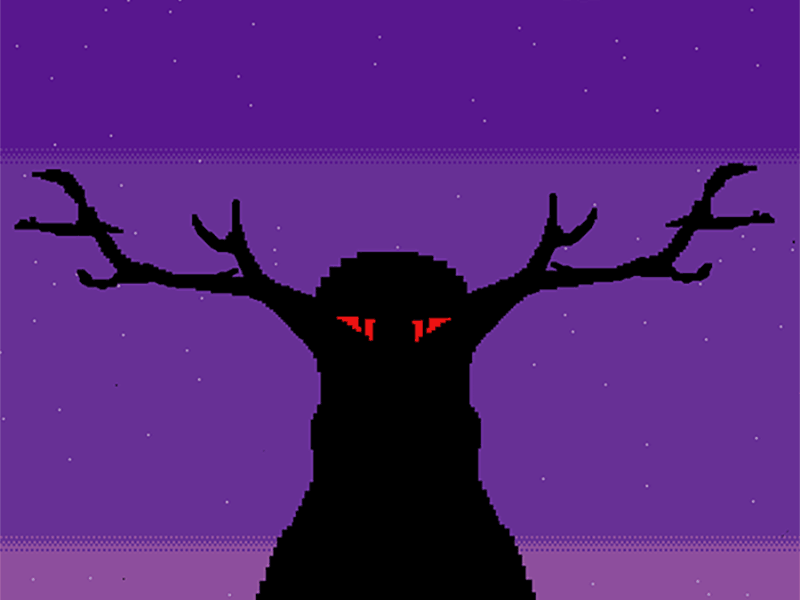 The Impostor: Blink design for play impostor interaction 16 monster pixel art video game