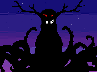 The Impostor: Main Fight Screen design for play impostor interaction 16 monster pixel art video game