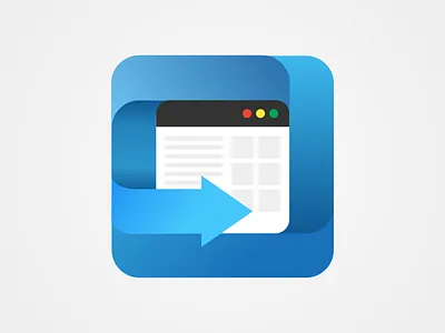 App Icon app icon arrow browse browser history icon logo recovery swirl