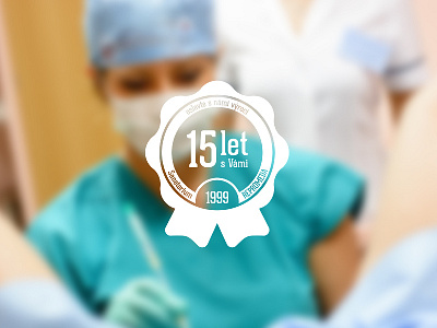 Anniversary Badge anniversary badge brand branding doctor gynaecology hospital identity medical seal stamp