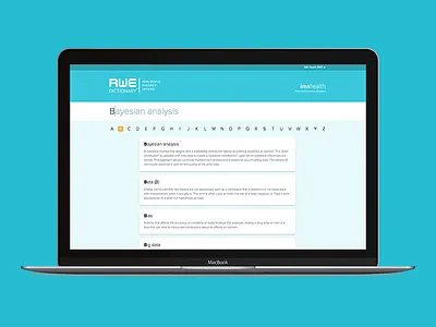 Real World Evidence Dictionary dictionary ims medical responsive website