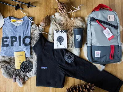 The Montues Welcome Packs conference event gear gifts mug patch swag tee welcome packs