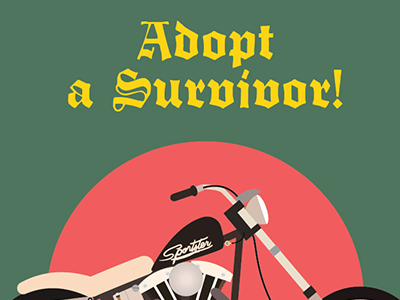 Survivor chopper harley sportster survivor