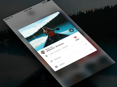 Unsplash preview 3d touch app application blur detail force touch info ios ui unsplash