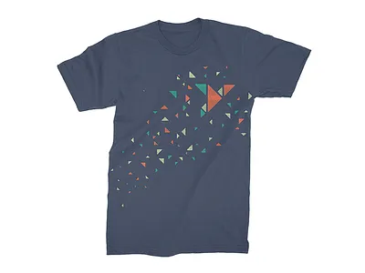 Folded Flight - Indy Longboards origami t shirt