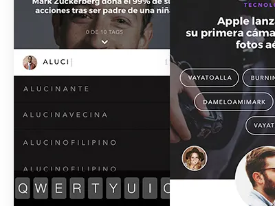 Working on CARNIBALE App. Coming soon! app carnibale ui design