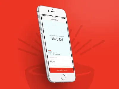 eatsa Mobile design food interface ios iphone mobile order payment schedule transaction ui user experience