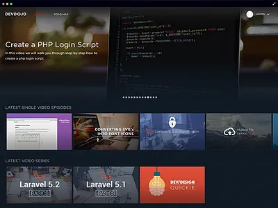 Dev/Design Video Subscription Service (Netflix) course devdojo developer screencast tutorial