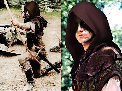 Robin Of Sherwood iPad Pro Sketch drawing hood ipad pro procreate robin sherwood sketch