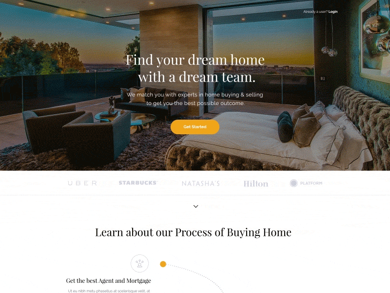 Landing page animations ae after effects animation design gif landing page motion ui ux