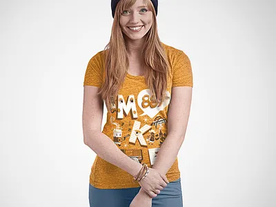 88Nine Radio Milwaukee Tee Shirt apparel illustration milwaukee vector