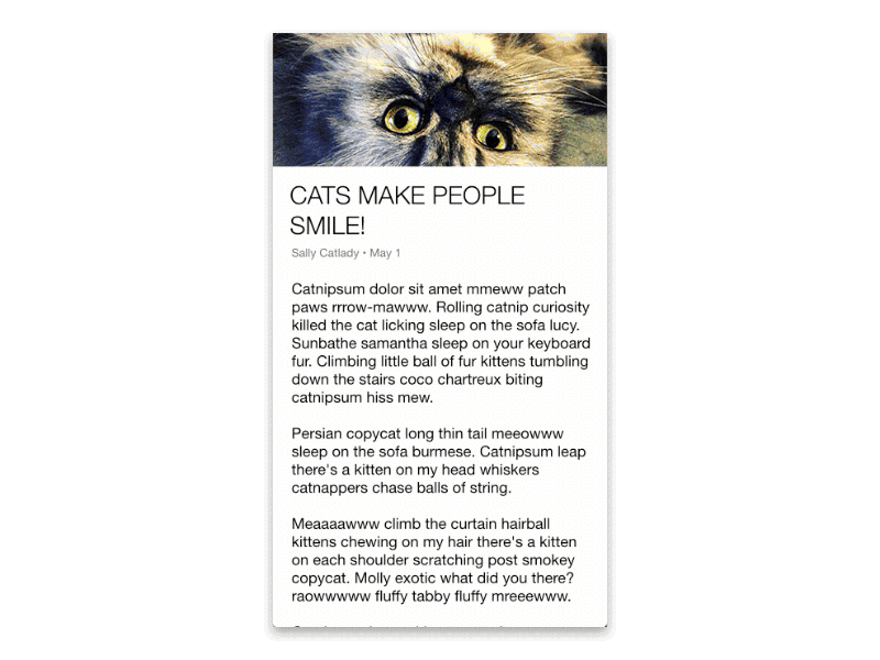 Mobile Parallax Ad advertising marketing mobile mobile first parallax principle